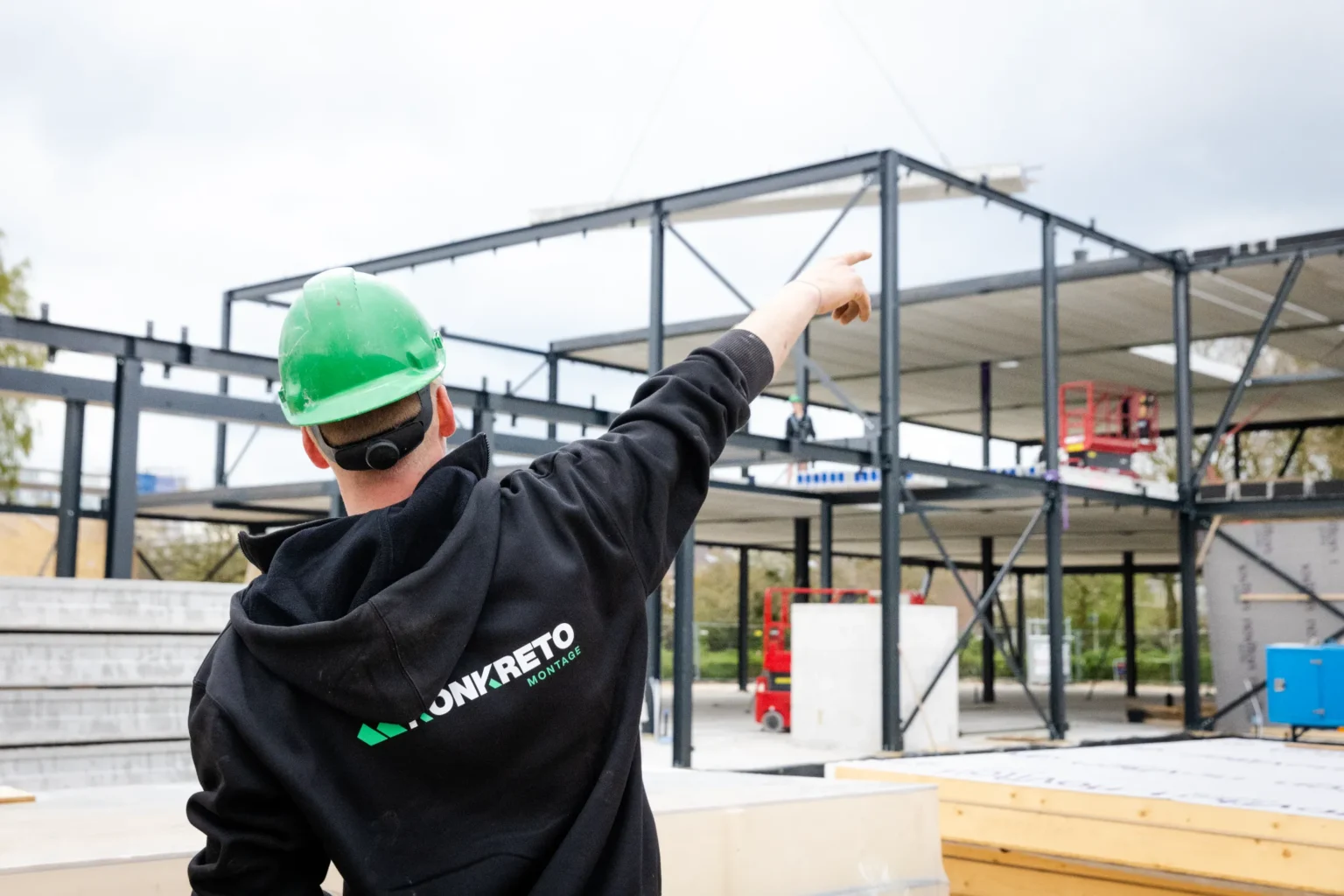 Aan het werk bij Konkreto